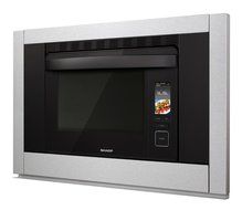 Sharp SSC3088AS 1.1 Cu. Ft. Capacity Sharp Steam Plus Oven with Air Direct Plus, Smart and Easy Controls, Smart... N3