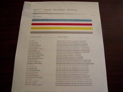 Dell 5100CN Laser Printer W/Toners, NetWork &amp; Prints N6
