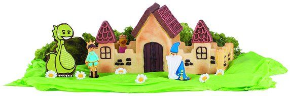 Pavoni FRT180 Platinum Silicone Special Edition-Fairytale Castle Stackable Bake Mould, Pink