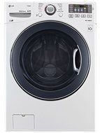 LG WM3570HWA 27-Inch Front-Load Washer with 4.3 Cubic Feet Capacity, White