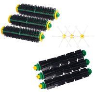 B-Life Bristle Brush3 &amp; Flexible Beater Brush3 &amp; 6-Armed Side Brush3 for iRobot Roomba 500 Series 510 520 530...
