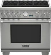 Thermador Pro Grand PRG366JG 36 Pro-Style Gas Range 6 Sealed Burners, 22,000 BTU Power Burner, NG