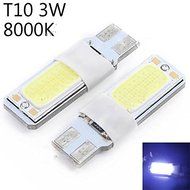 RioRand 2pcs DC 12V T10 3W 8000K 48-COB LED Car White Light Width Lamp RR-296659 N3