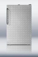 Summit FF521BLDPLADA: ADA Compliant 20" wide counter height all-refrigerator, auto defrost with a lock, diamond... N3
