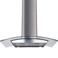 GHP 36" Stainless Steel Kitchen Wall Mount Range Hood w Glass Stove Vents