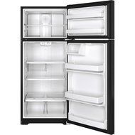 GE GTS18GTHBB 17.5 Cu. Ft. Black Top Freezer Refrigerator N3