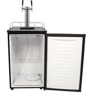 Full Size Dual Tap Kegerator with Premium US-Made Components N2