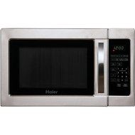 Haier HMC1035SESS 1.0 Cu. Ft. 1000 Watt Microwave Oven - Silver Cabinet