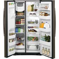 GE GSS25GMHES 36" Side-By-Side Refrigerator in Slate N2