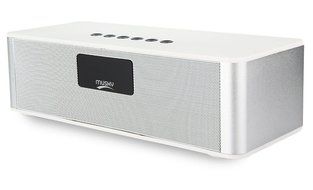 HIFI Wireless V4.0 Bluetooth Stereo Speaker with LED Display Multimedia Time Alarm FM Mode(black) N7