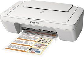 Canon - PIXMA MG2520 All-In-One Printer - White N3