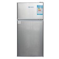 102L Double Door Upright Top Freezer Milk Fruits Beer Beverages Refrigerator Cooler Home Compact Fridge 3.6 Cubic... N3