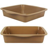 Yilove Square Cake Pan, Non-stick Silicone Baking Mold, 9 inch N4