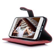 iPhone 7 Case (4.7 inch) - Slim Fit Wallet Counterfeit Cashmere Leather Extra ID/Credit Card Holders with Snap... N11
