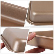 Yilove Square Cake Pan, Non-stick Silicone Baking Mold, 9 inch N7