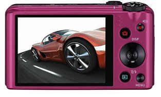 Casio Exilim EX-ZR200 High Speed 16 MP, 12x Optical Zoom Compact Digital Camera (Red) N3