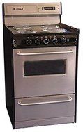 Brown TEM630-BKWY 24&ldquo; Electric Range