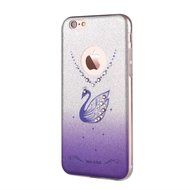 iPhone 6 Plus / 6S Plus Case Cover,TYoung(TM) Luxury 3D Diamond DIY Necklace Swan Pattern Soft TPU Silicone Full... N7