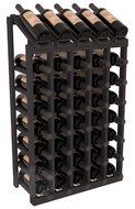 Wine Racks America Ponderosa Pine 5 Column 8 Row Display Top Kit. 13 Stains to Choose From! N10