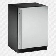 U-Line CO2175FS-00 2000 Series 24" Built-in Combo Ice Maker/Refrigerator in Stainless with Right N2