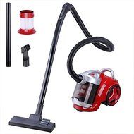 Bagless Canister Vacuum Floor Cleaner HEPA Filter on Wheels N2