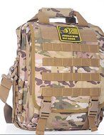 SB@Camouflage Multifunctional Nylon Backpack for Hunting/Fishing/Camping Hiking , orange