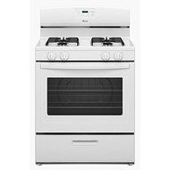 AMANA AGR5330BAW 30 inch 5.1 Cu. Ft. Single Oven Free-Standing Gas Range, White - 109024 N4
