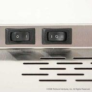 Summit Stainless Steel 20" Recirculating Range Vent Hood