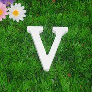 MuLuo 26 Wooden Alphabet Letters Wall Hanging Nursery Decor