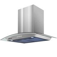 RUMLAD 30"Stainless Steel Wall-Mounted Kitchen Range Hood with LED Lights N3