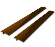 Kohzie Silicone Stove Counter Gap Cover WHITE, Stove Gap, Gap cap for stoves (Set of 2) N11