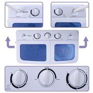 Giantex Portable Mini Compact Twin Tub 11lb Washing Machine Washer Spin Dryer N6