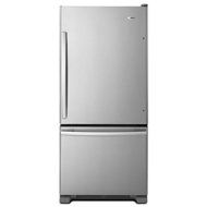 Amana ABB1924BRM 18.5 Cu. Ft. Stainless Steel Bottom Freezer Refrigerator - Energy Star