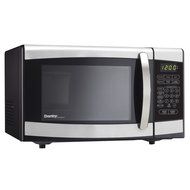 0.9 Cu. Ft. 900w Countertop Microwave in Silver By Danby- Cooking Power: 900 Watts- Product Type: Countertop-... N3