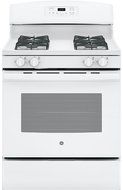 GE JGB635DEKWW 30" Freestanding Gas Range with 5 Cu. Ft. Oven Capacity, White
