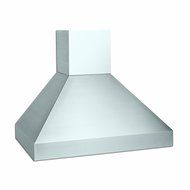 Vent-A-Hood EPITH18-454 SS Island Range Hood with 1100 CFM Inline Blower and 2-Level Halogen Lighting: 54"