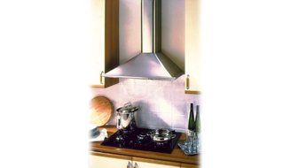 Faber Decorative Collection PERL36SS Perla 36in Wall-Mount Chimney Hood 600 CFM PRO Internal Blower N4