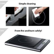 CUCHEN IH Induction Electric Range Single burner Cooktop Ceramic CIR-G060ER &amp; Exclusive Simple English User's... N3