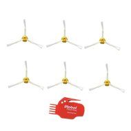 LOOYUAN 6-Pack Replacement for iRobot Roomba 800 Series 880 870 3-Armed Side Brushes + Cleaning Tool