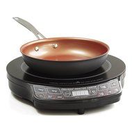 NuWave Precison Induction Cooktop w/ 10.5" Fry Pan &amp; Storage Case Bundle N2