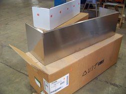 Thermador DCT42US Duct Cover 12 in. H 42 in. W For Vent Hoods N5