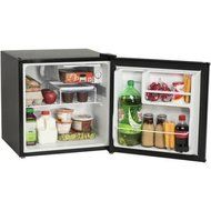 Energy Efficient 1.6 cu ft One-Door Compact Refrigerator, Black