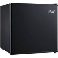 Energy Efficient 1.6 cu ft One-Door Compact Refrigerator, Black N2