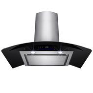 AKDY 30" Stainless Steel Kitchen Cooking Wall Mount Push Button Range Hood