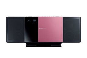 Panasonic compact stereo system Pink SC-HC35-P (Japan Import)