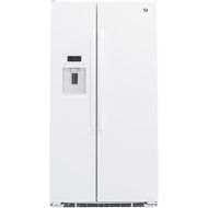 GE GZS22DGJWW 21.9 Cu. Ft. White Counter Depth Side-by-Side Refrigerator N2