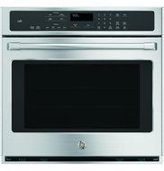 GE Cafe Series 30" Stainless Steel Built-In Convection Wall Oven N3