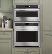 GE Cafe Series 30" Stainless Steel Built-In Convection Wall Oven N5