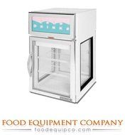Beverage-Air CR5-1W-G One Section Countertop Reach-In Display Refrigerator 5 cu.ft. Capacity White Exterior and...