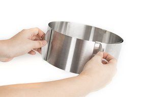 3 IN 1 Cake Ring Set 6 to 12 Inch Adjustable Retractable Stainless Steel Ankoow Circle Round Mousse Tiramisu Mold... N3
